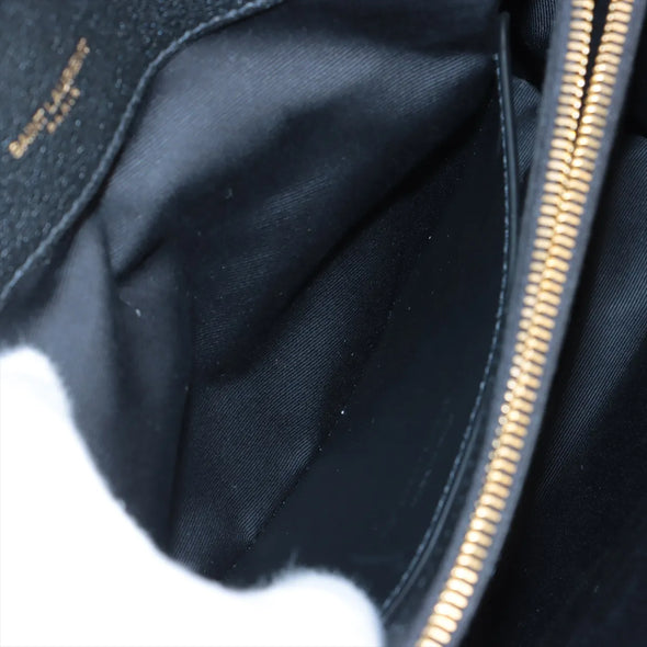 Saint Laurent Black Leather Large College Bag [Clearance Sale]