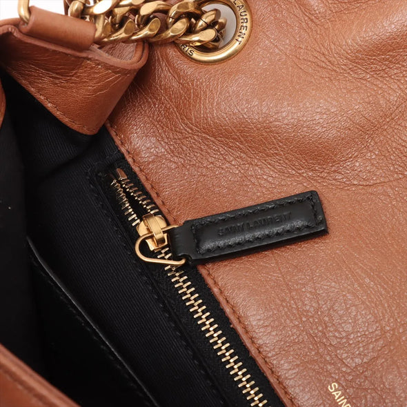 Saint Laurent Light Caramel Vintage Leather Niki Medium Shoulder Bag [Clearance Sale]