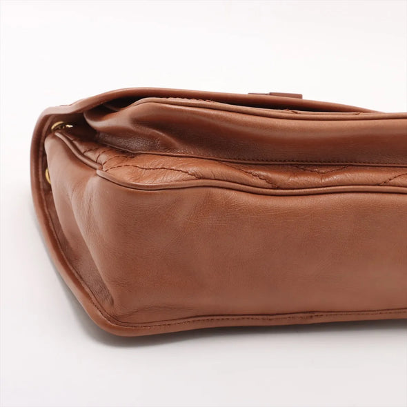 Saint Laurent Light Caramel Vintage Leather Niki Medium Shoulder Bag [Clearance Sale]