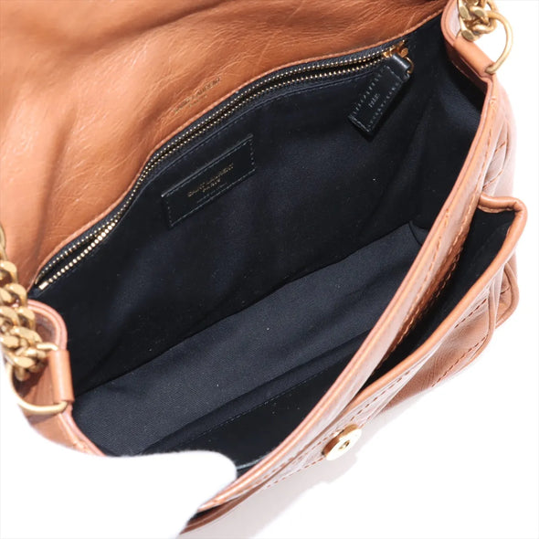 Saint Laurent Light Caramel Vintage Leather Niki Medium Shoulder Bag [Clearance Sale]