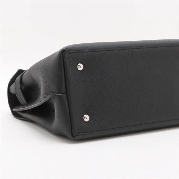 Louis Vuitton Black Leather Rock Me Ever Top Handle Bag [Clearance Sale]