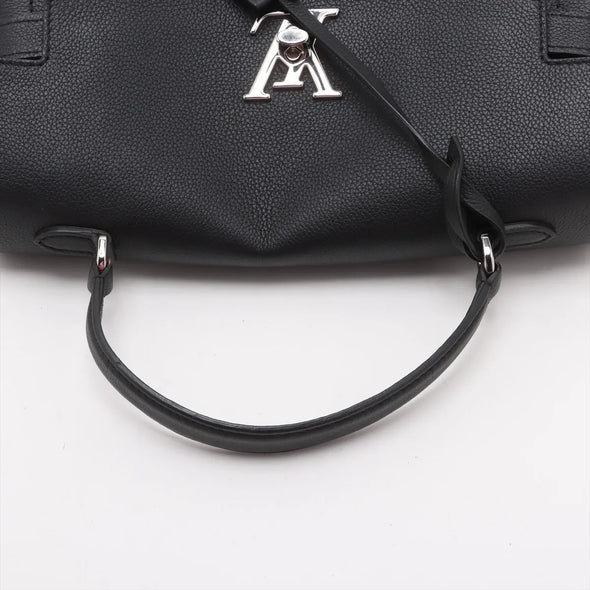 Louis Vuitton Black Leather Rock Me Ever Top Handle Bag [Clearance Sale]