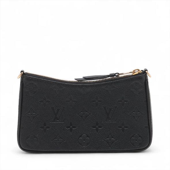 Black Monogram Empreinte Leather Easy Pouch On Strap