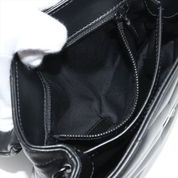 Saint Laurent Black Quilted Calfskin Leather Toy Loulou Bag [Clearance Sale]