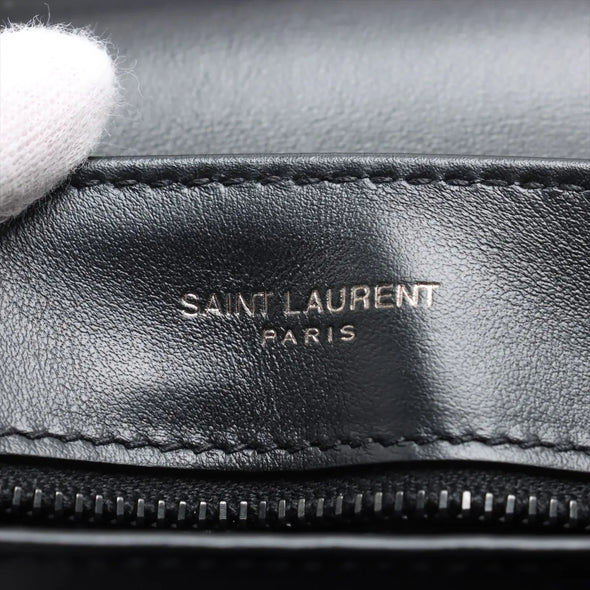 Saint Laurent Black Quilted Calfskin Leather Toy Loulou Bag [Clearance Sale]
