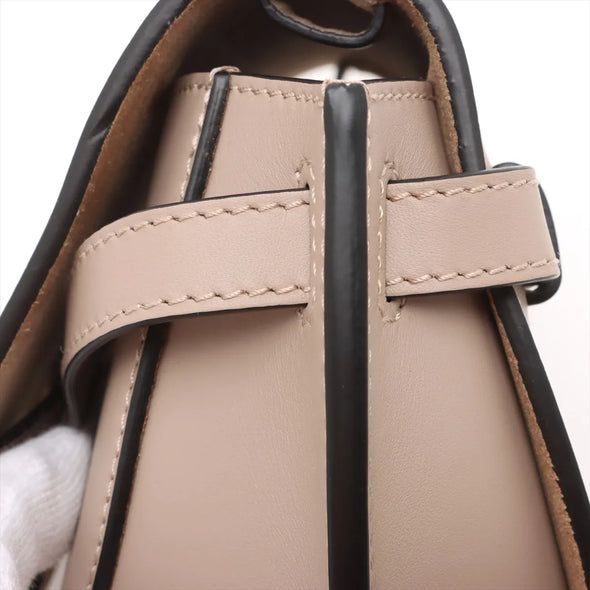 Loewe Beige Calfskin Leather Mini Gate Bag [Clearance Sale]
