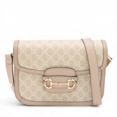 Gucci GG Supreme Gucci Horsebit 1955 Small Shoulder Bag [Clearance Sale]