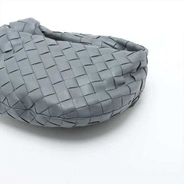 Bottega Veneta Grey Intrecciato Leather Mini Jodie [Clearance Sale]