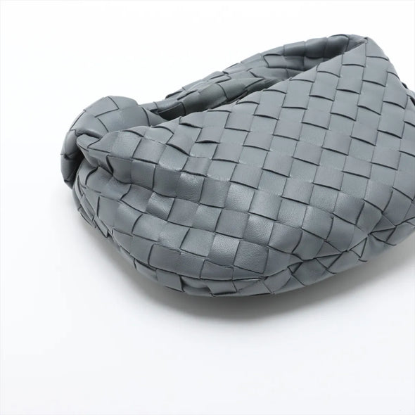 Bottega Veneta Grey Intrecciato Leather Mini Jodie [Clearance Sale]