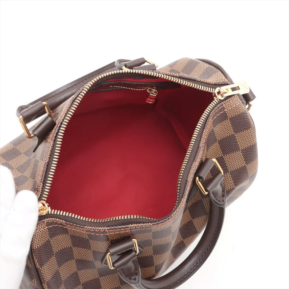 Louis Vuitton Damier Ebene Canvas Speedy 25 Bandouliere [Clearance Sale]