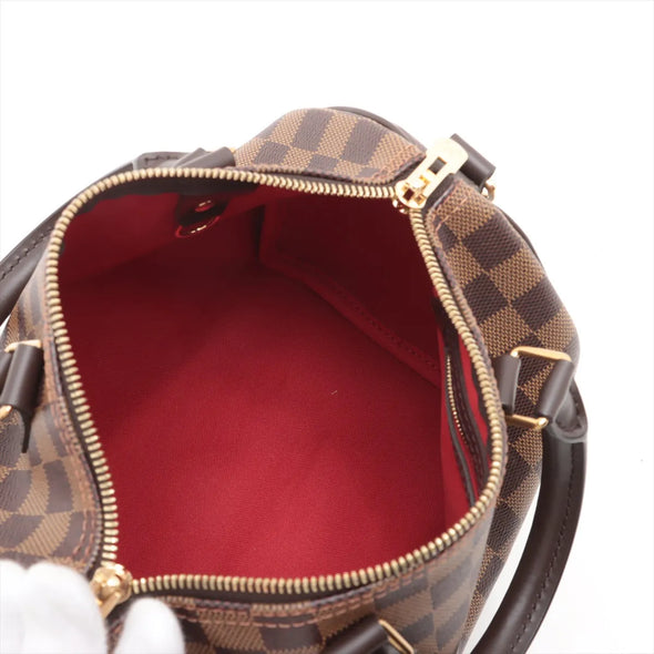 Louis Vuitton Damier Ebene Canvas Speedy 25 Bandouliere [Clearance Sale]