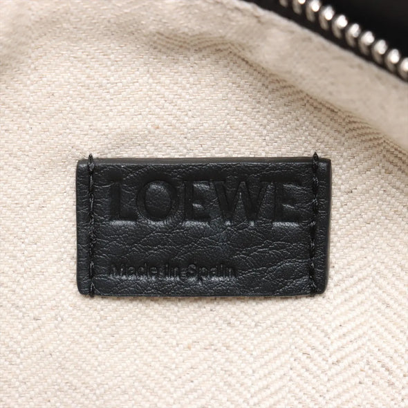Loewe Black Leather Medium Puzzle Bag [Clearance Sale]