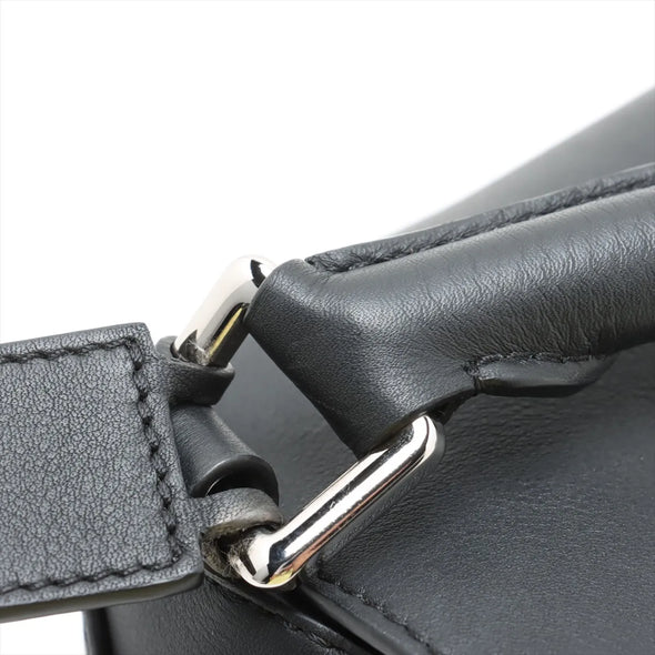 Loewe Black Leather Medium Puzzle Bag [Clearance Sale]