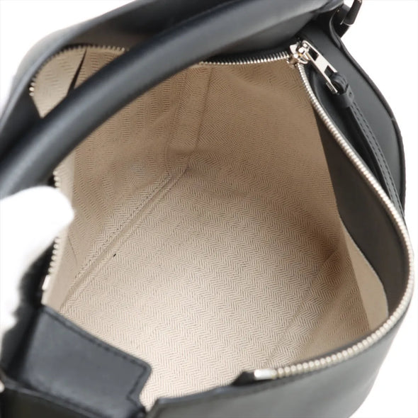 Loewe Black Leather Medium Puzzle Bag [Clearance Sale]