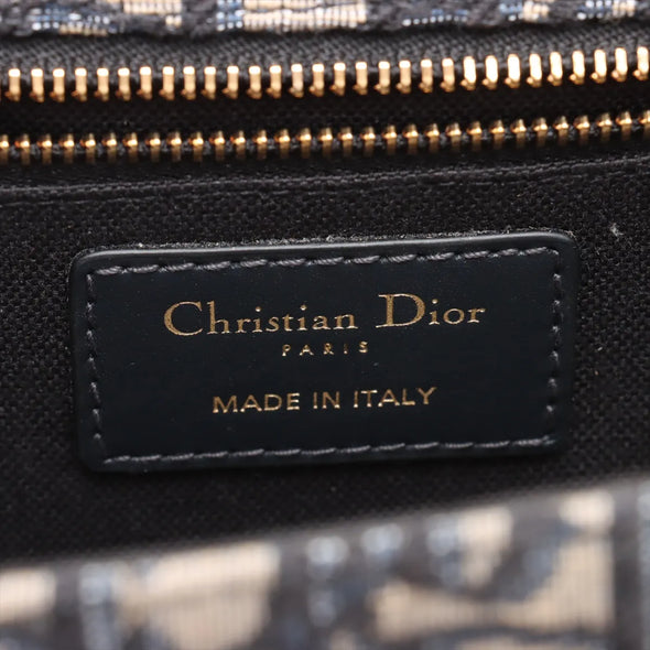 Christian Dior Blue Dioe Oblique Jacquard 30 Montaigne Chain Bag  [Clearance Sale]