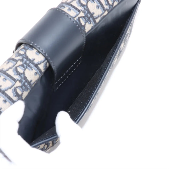 Christian Dior Blue Dioe Oblique Jacquard 30 Montaigne Chain Bag  [Clearance Sale]