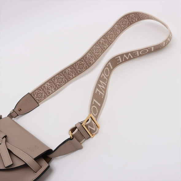 Loewe Beige Leather Mini Gate Bag [Clearance Sale]