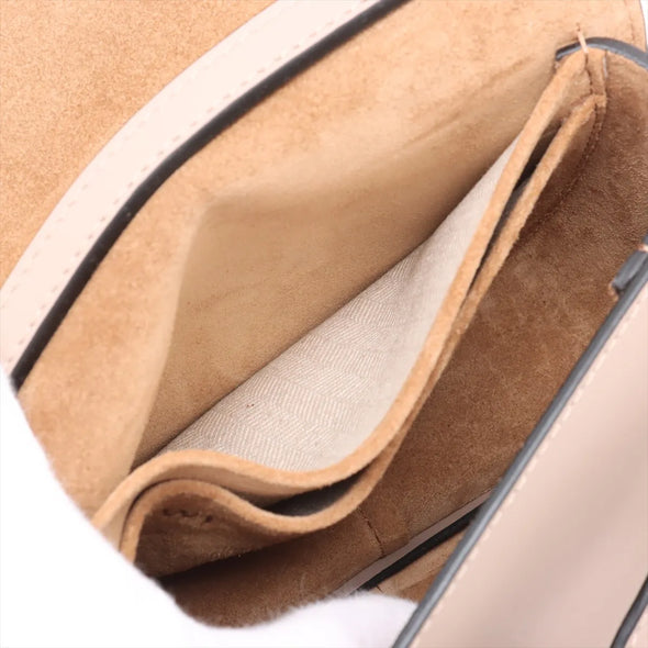 Loewe Beige Leather Mini Gate Bag [Clearance Sale]