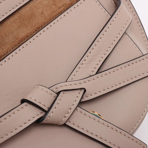 Loewe Beige Leather Mini Gate Bag [Clearance Sale]