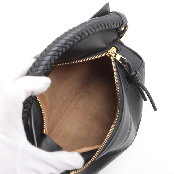 Loewe Black Leather Small Puzzle Bag  [Clearance Sale]