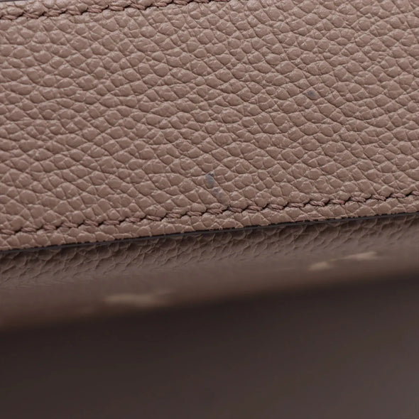 Louis Vuitton Tourterelle Bicolor Monogram Empreinte Leather Pochette Felicie [Clearance Sale]