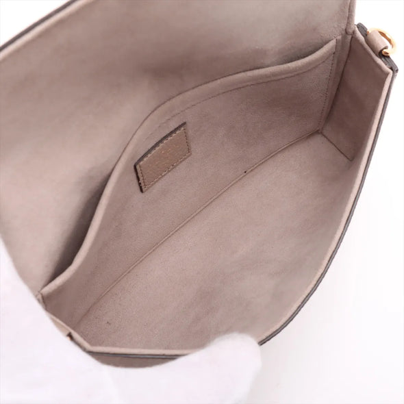 Louis Vuitton Tourterelle Bicolor Monogram Empreinte Leather Pochette Felicie [Clearance Sale]