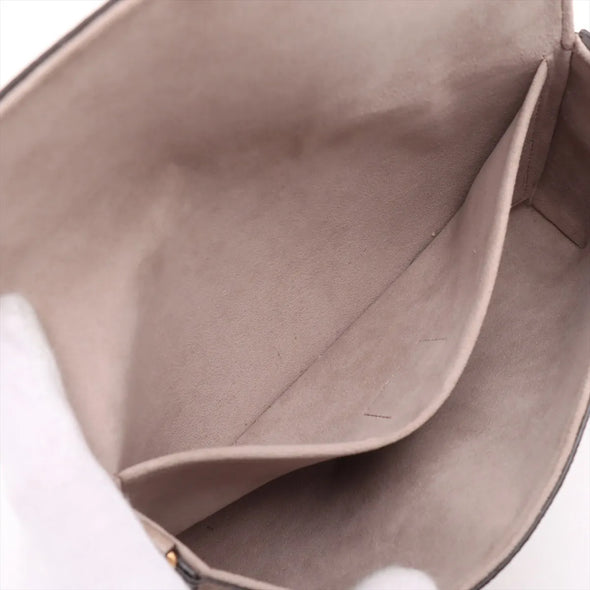 Louis Vuitton Tourterelle Bicolor Monogram Empreinte Leather Pochette Felicie [Clearance Sale]