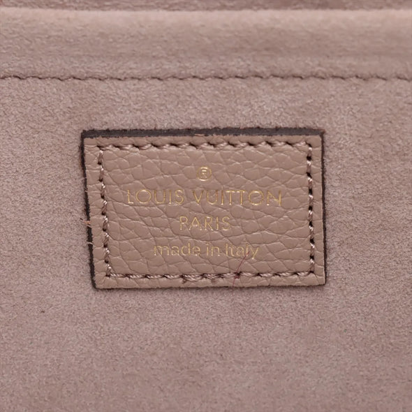 Louis Vuitton Tourterelle Bicolor Monogram Empreinte Leather Pochette Felicie [Clearance Sale]