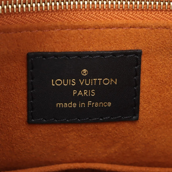 Louis Vuitton Black Monogram Empreinte Leather OnTheGo MM [Clearance Sale]