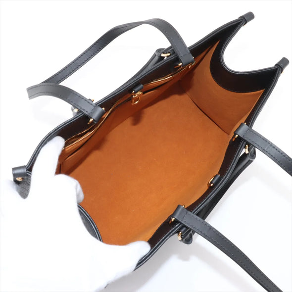 Louis Vuitton Black Monogram Empreinte Leather OnTheGo MM [Clearance Sale]