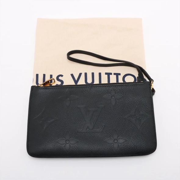 Louis Vuitton Noir Monogram Empreinte Leather Neverfull MM [Clearance Sale]