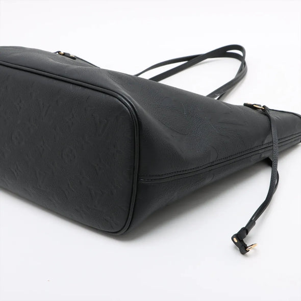 Louis Vuitton Noir Monogram Empreinte Leather Neverfull MM [Clearance Sale]