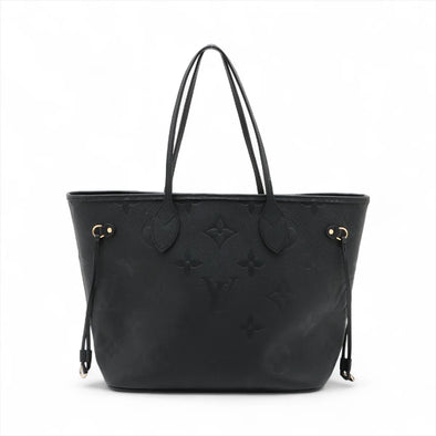 Louis Vuitton Noir Monogram Empreinte Leather Neverfull MM [Clearance Sale]