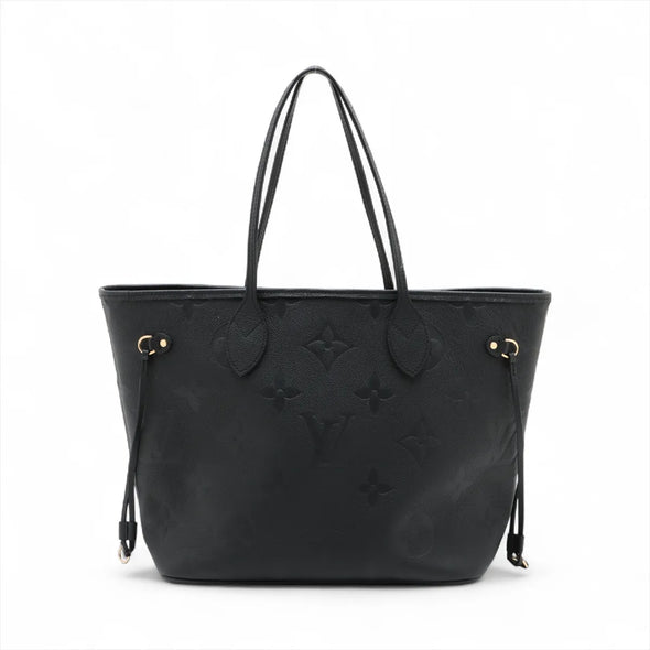 Louis Vuitton Noir Monogram Empreinte Leather Neverfull MM [Clearance Sale]