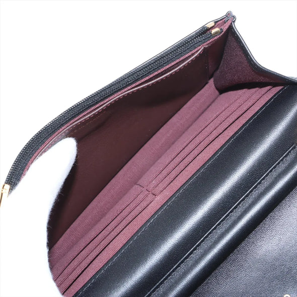 Chanel Black Nappa Lambskin Wallet On Chain [Clearance Sale]