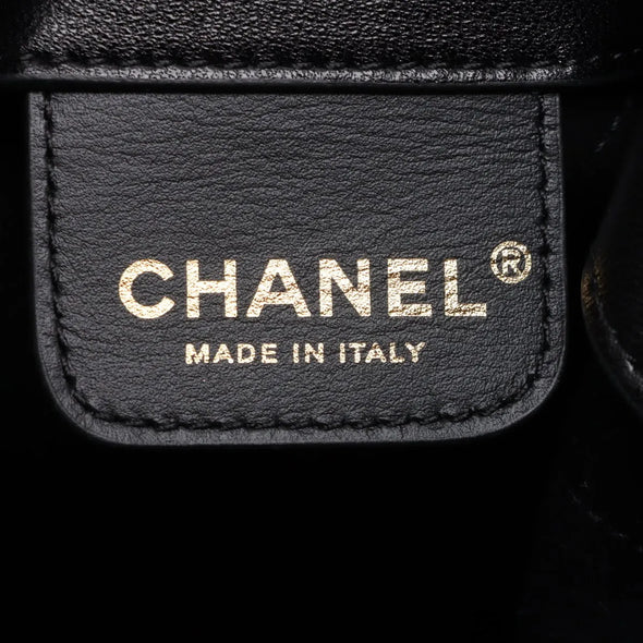 Chanel Black Leather Hobo Bag [Clearance Sale]