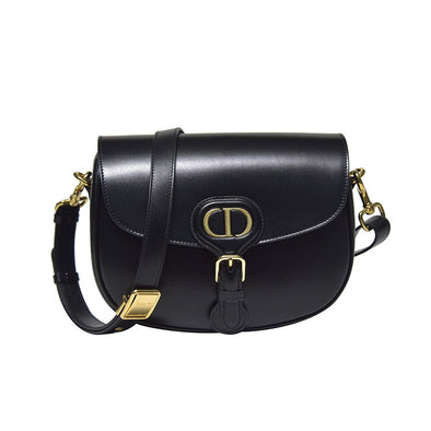 Black Box Calfskin Leather Medium Dior Bobby Bag - 3 (Rented Out)