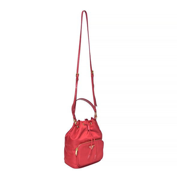 Rosso Duet Re-Nylon Bucket Bag