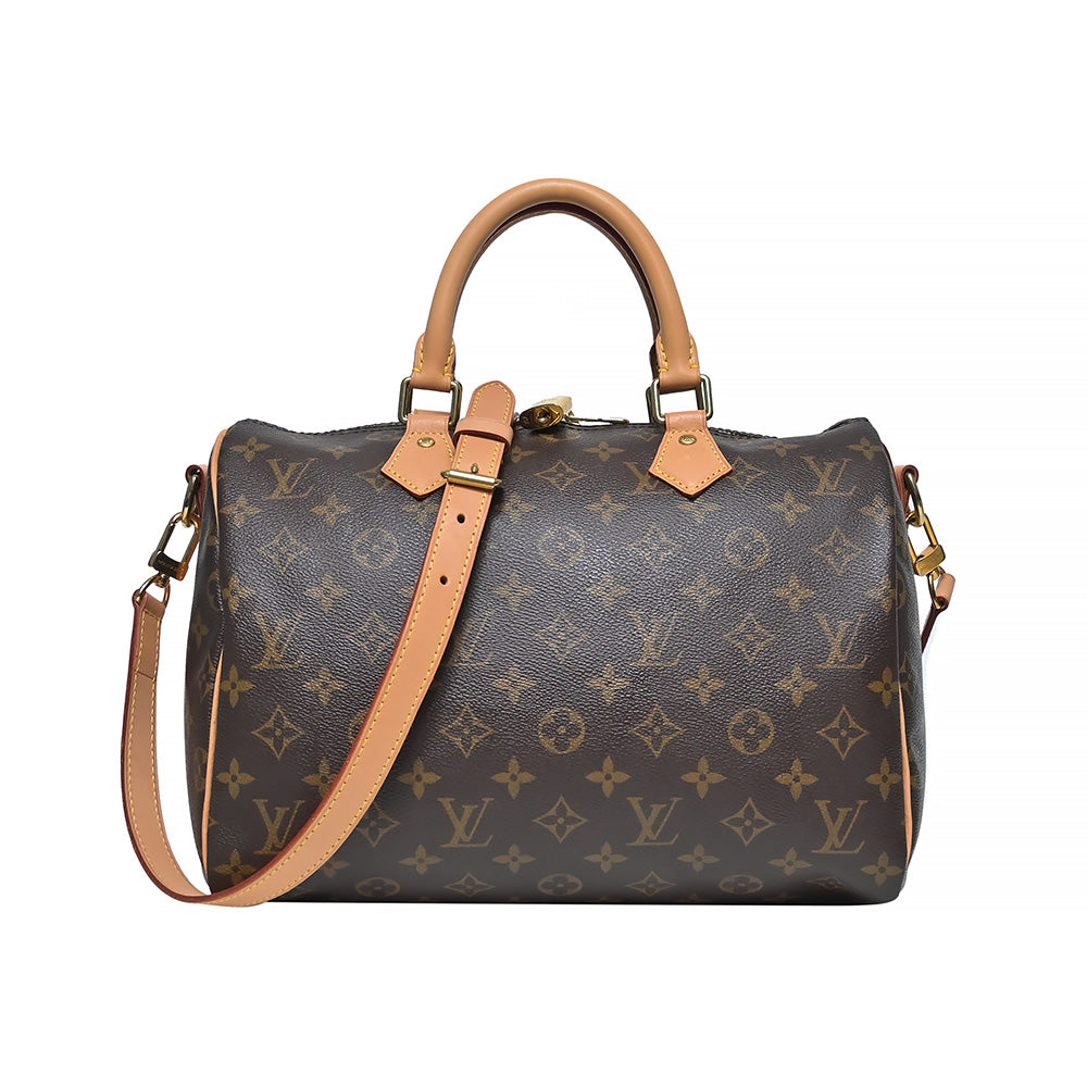 Monogram Canvas Speedy 30 Bandouliere (Rented Out) – www