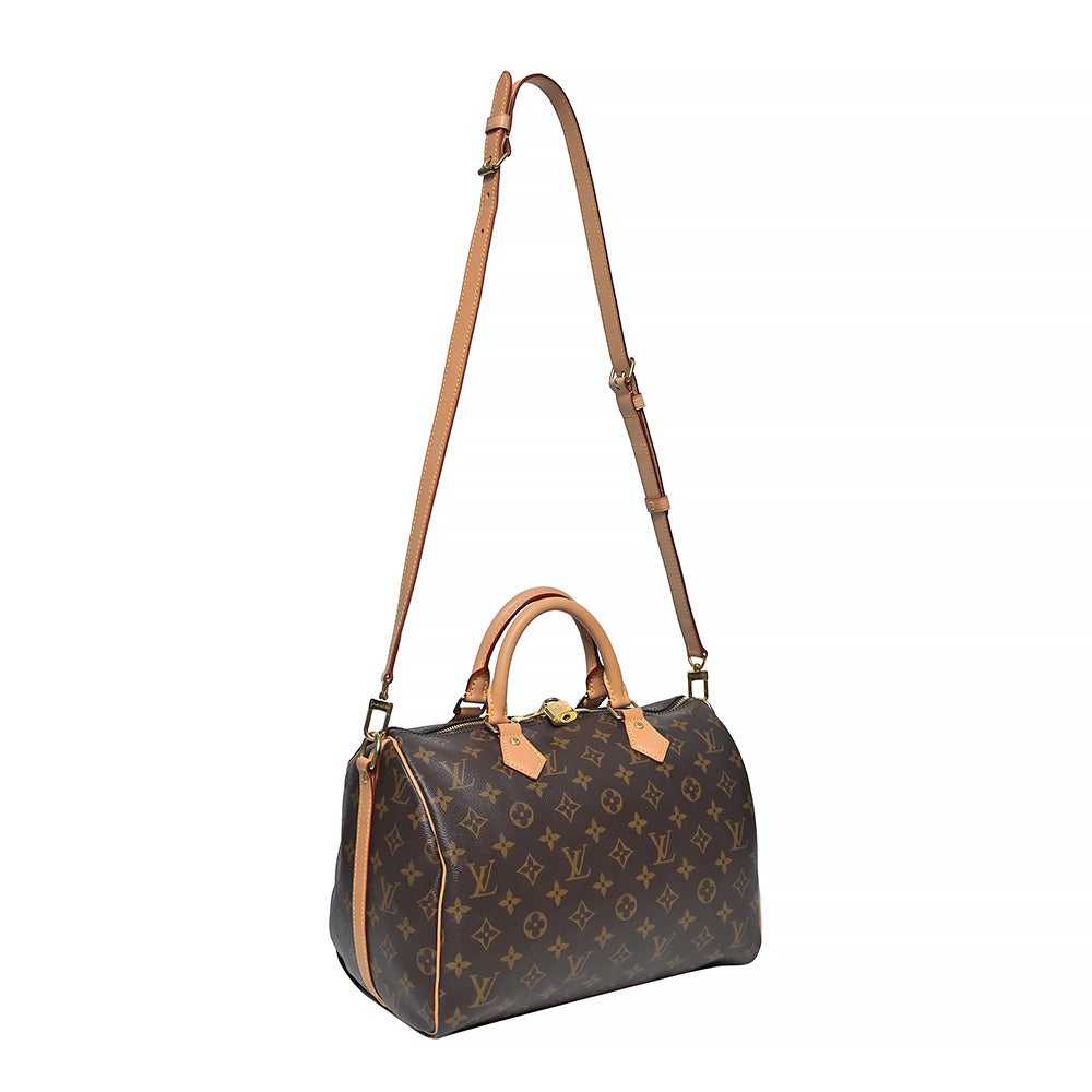 Louis Vuitton Speedy 30 Bandouliere Monogram Canvas - I Love Handbags