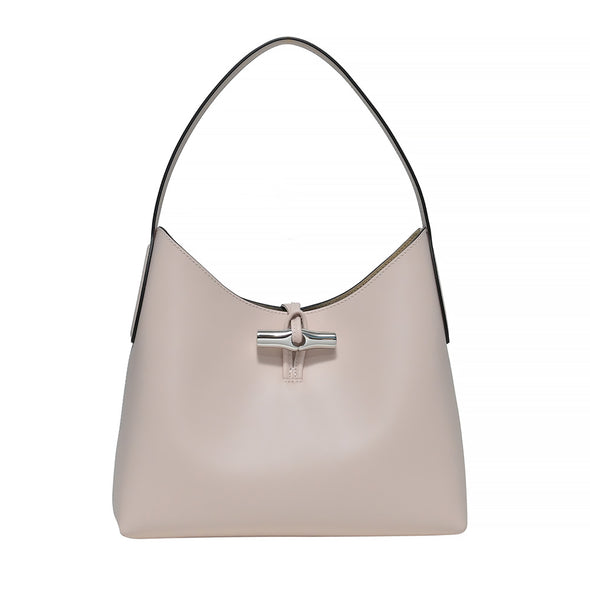 Pale Rose Roseau M Hobo Bag