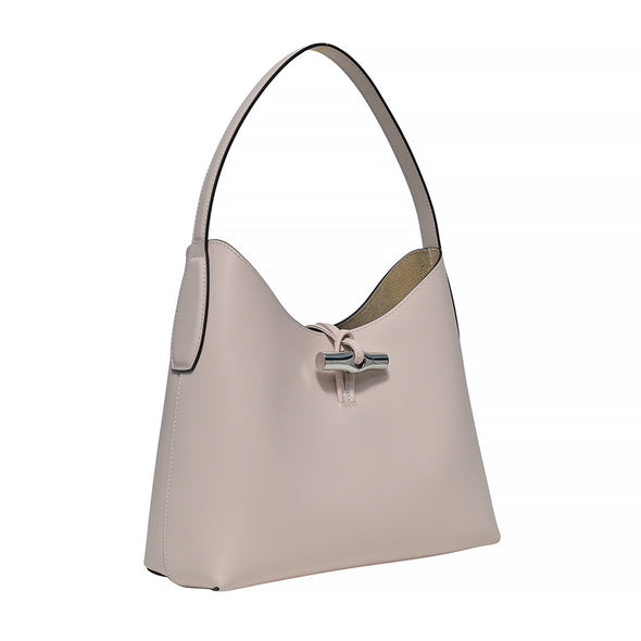 Pale Rose Roseau M Hobo Bag