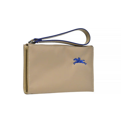 Longchamp Beige Le Pliage Club Wristlet