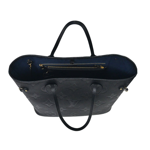 Noir Monogram Empreinte Leather Neverfull MM - 2 (Rented Out)