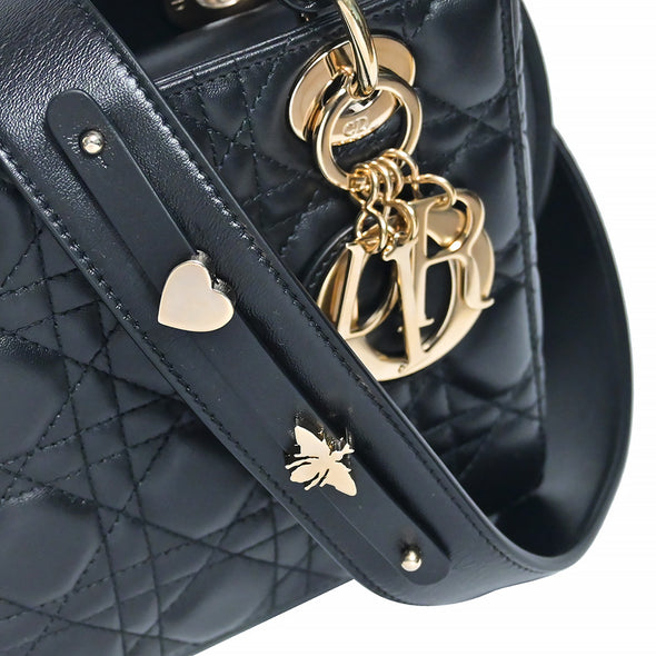 Black Cannage Lambskin Small Lady Dior - 2 (Rented Out)