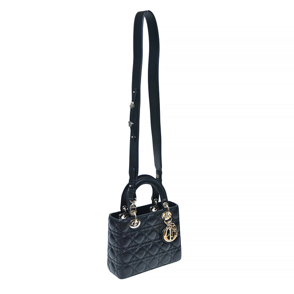 Black Cannage Lambskin Small Lady Dior - 2 (Rented Out)