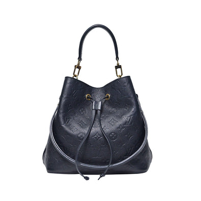 Louis Vuitton Noir Monogram Empreinte Leather NeoNoe MM [4-Month Instalment Plan]
