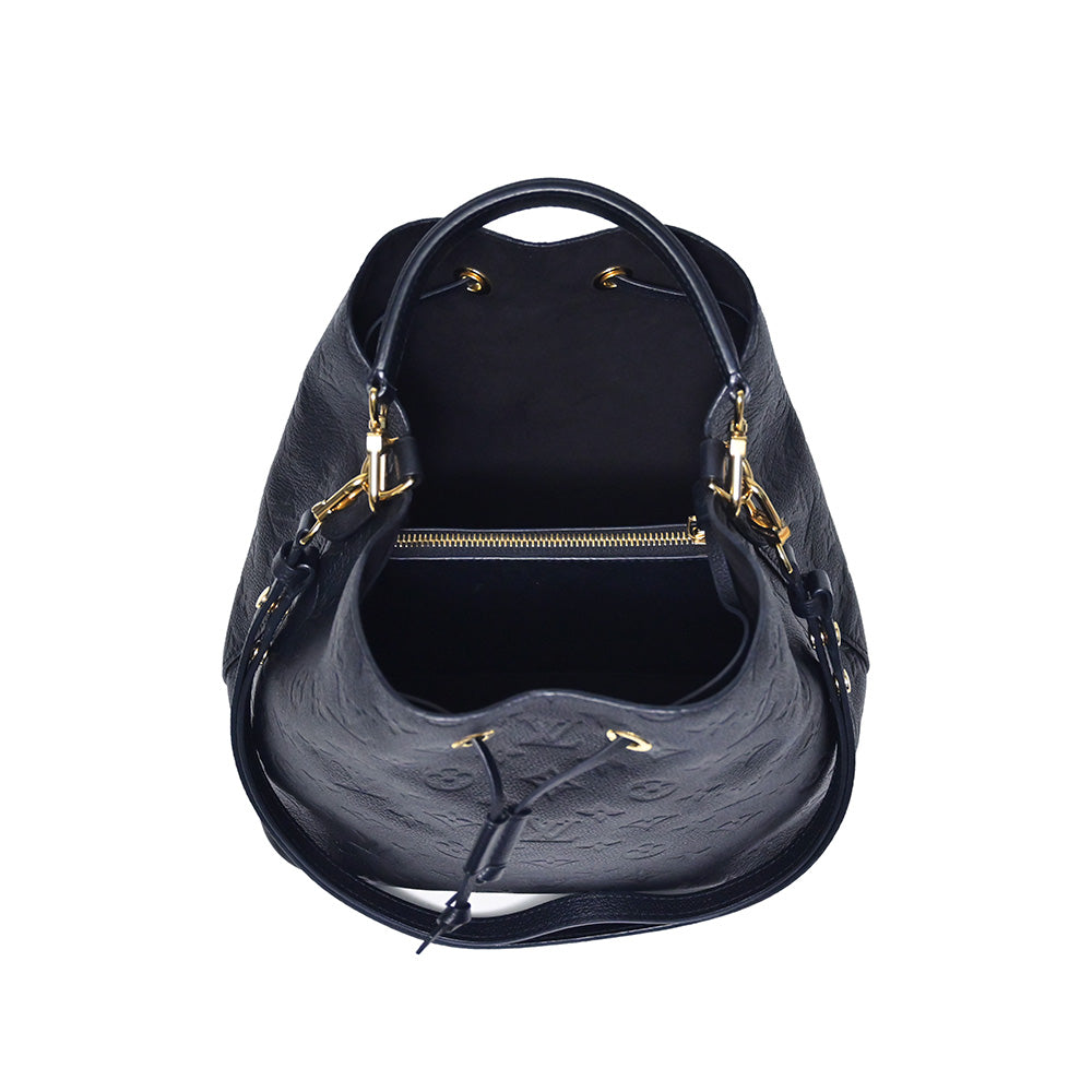 Louis Vuitton Black Monogram Empreinte Leather Neonoe MM - 5 –