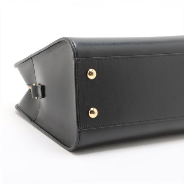 Saint Laurent Black Leather Baby Cabas [Clearance Sale]