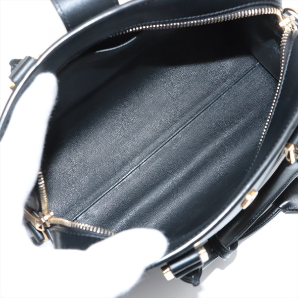 Saint Laurent Black Leather Baby Cabas [Clearance Sale]